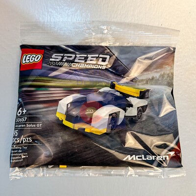 NEW LEGO 30657 Speed Champions McLaren Solus GT Sealed Polybag Car