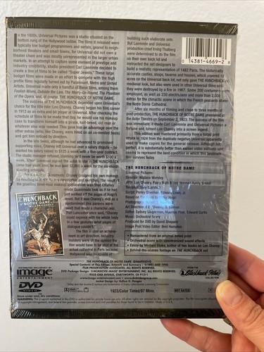 THE HUNCHBACK OF NOTRE DAME dvd BRAND NEW FACTORY SEALED movie - Picture 2 of 2