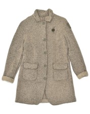 Blauer Womens Overcoat Uk 18 Xl Grey Polyester Kv03