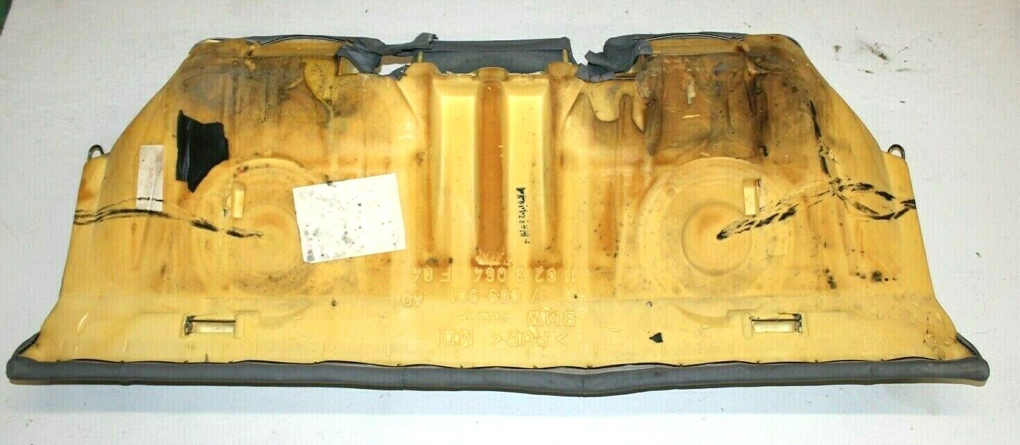 BMW E 46 M 3 OEM Rear Seat Bottom Cushion Grey Leather for sale 