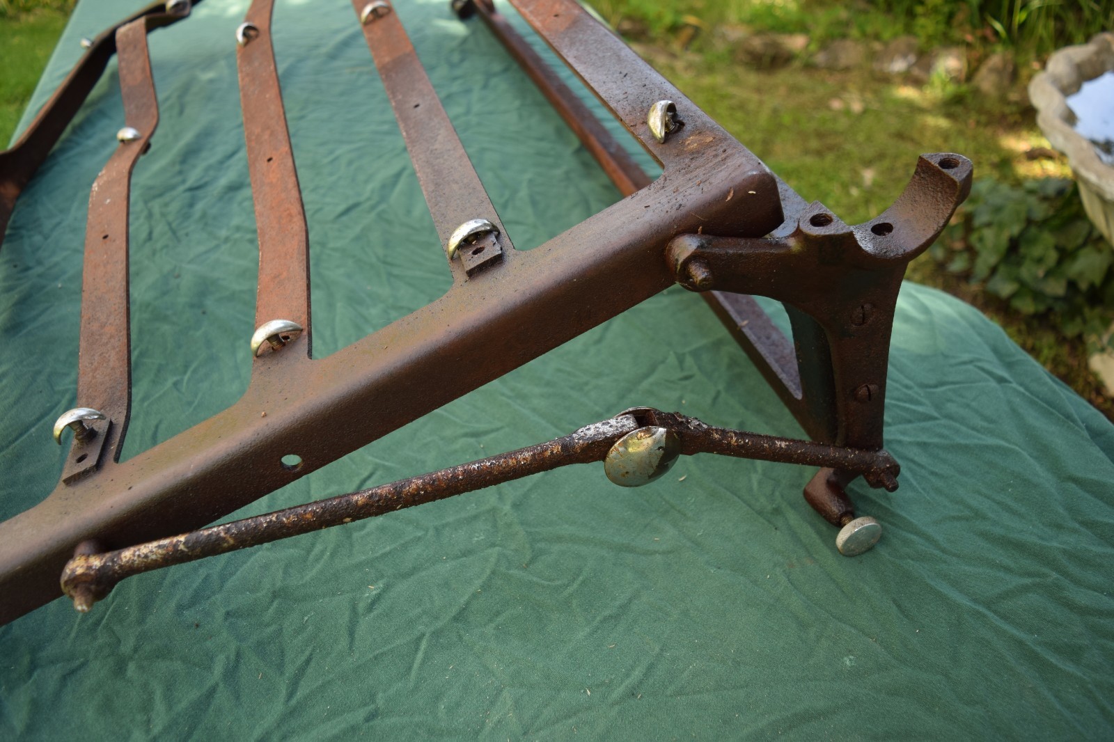 Antique Packard Luggage Rack eBay
