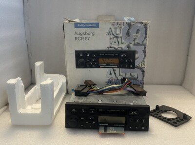 Autoradio Blaupunkt Augsburg RCR87.. Cassettenradio Ink. Code Karte Pixelfehler 