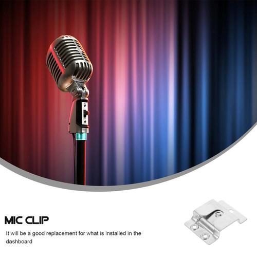 5 Pcs Mic Clips Mount Holder Radio Handheld - Zdjęcie 6 z 12
