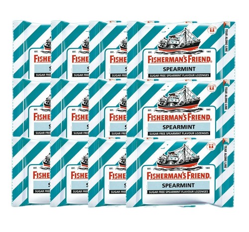 12, 24 sapori di zecca Fisherman's Friend losanghe sollievo dalla tosse, mal di gola 25 g - Foto 6 di 19