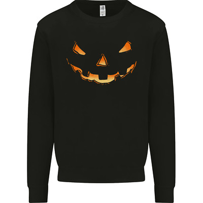 Halloween Zucca Viso Divertente Spaventosa Uomo Ringer Fotl