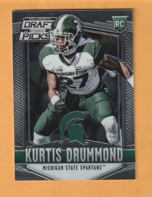 Kurtis Drummond Michigan State Spartans 2015 Prizm Draft #210 Hubbard Ohio