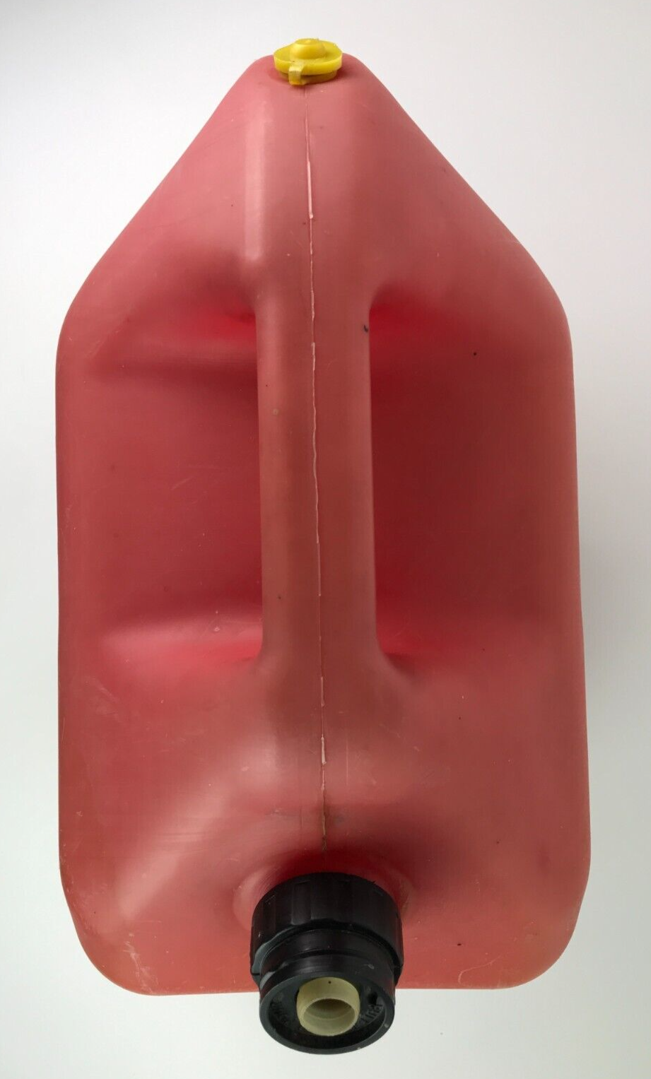 Vintage Blitz 5 Gallon Gas Can Rear Vented Red Poly Model 11833 eBay