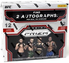 2022 Panini Prizm Ufc Hobby Box Blowout Cards