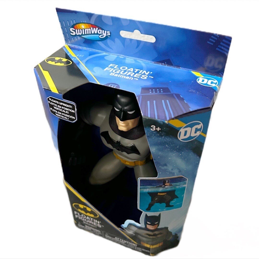Swimways DC Batman Floatin Figures Fun In And Out Of The Water Toys Swimming New