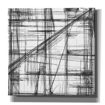 Epic Graffiti 'Intersect I' by Ethan Harper, Giclee Canvas Wall Art