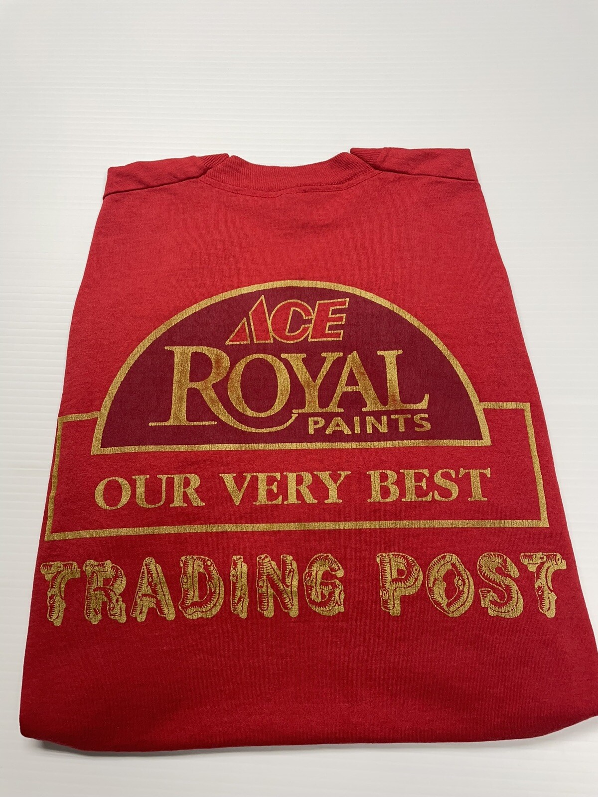 Vintage Single Stitiched Ace Royal Paints Trading Pos… Gem