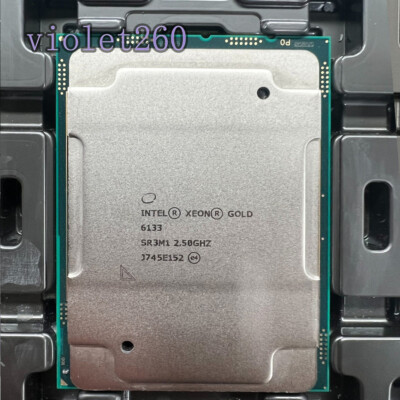 Intel Xeon Gold 6133 Processor 2.50GHz 20Core 40Threads CPU LGA3647 TDP 150W