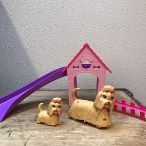 barbie dog slide