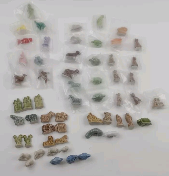 58 Wade Whimsies Red Rose Tea Figurines Calendar Pet Shop Noah's Ark Endangered