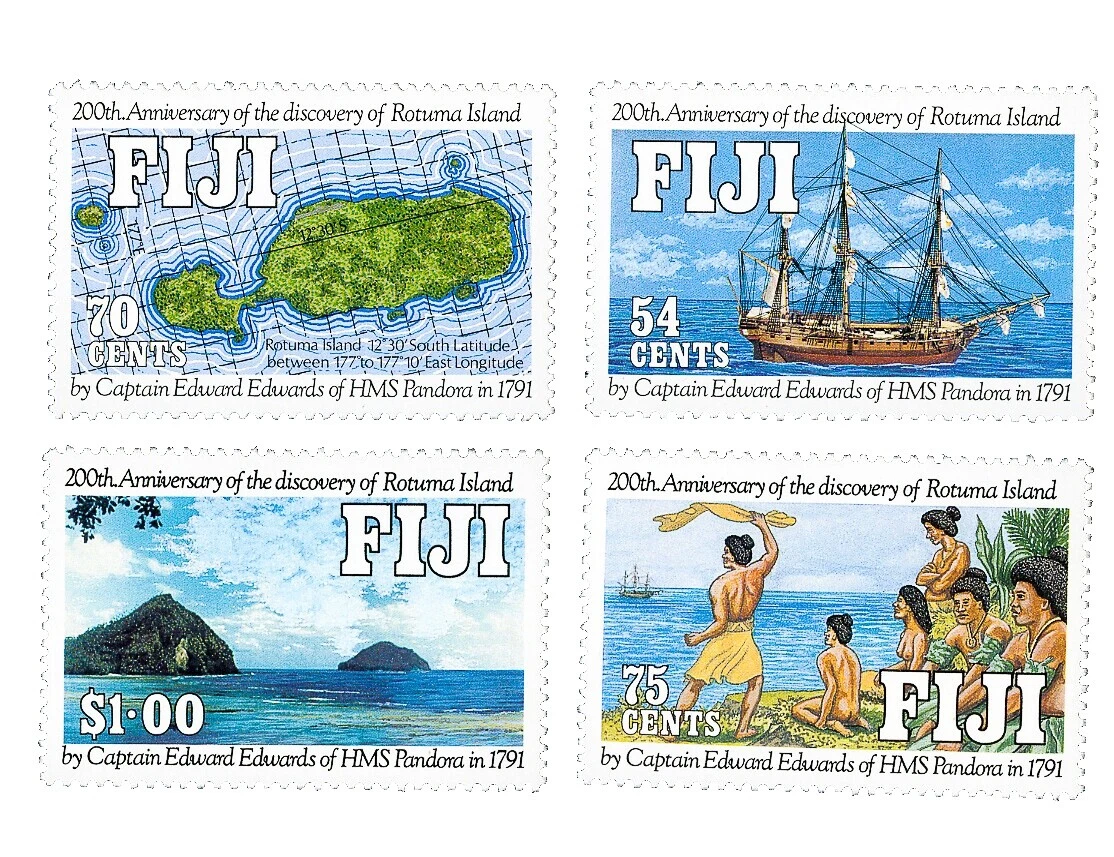 原版有胶斐济邮票 (1967-现在)