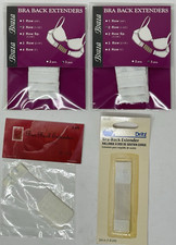 bra back extenders lot of 4 packages Dritz Braza Unbranded New in packages
