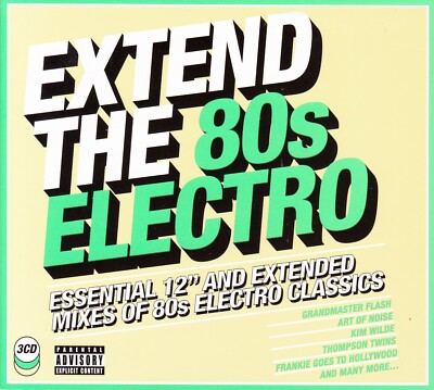 Extend the 80s Electro 3CD Set verschiedene Künstler