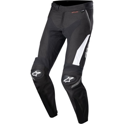 Pantaloni Da Moto Alpinestars Uomo - In Pelle, Vita Media, Vestibilit&agrave; Regolare