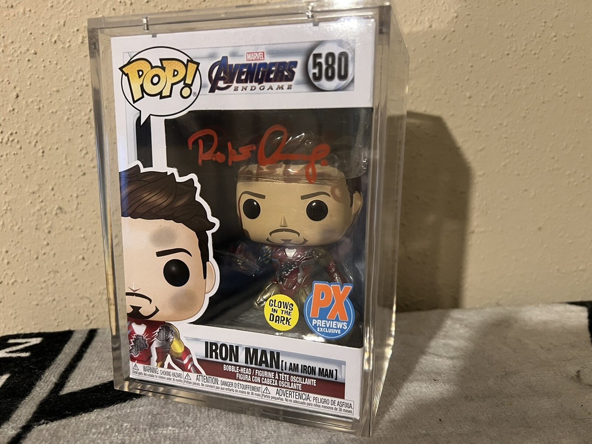 funko pop SWAU公式サイン　ロバートダウニーJr. Funko Pop Iron Man autographed by Robert Downey Jr. SWAU