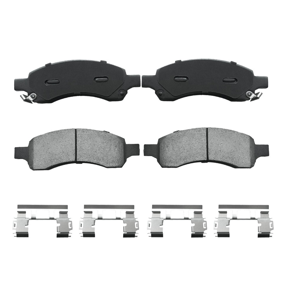 302mm Front Brake Rotors Ceramic Pads for 20062009 Chevy Trailblazer