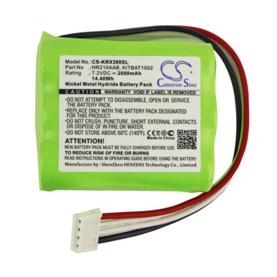 2000mAh Battery for KORG PA3X,PA3X 61,PA3X 76,HHR210AAB,KITBAT1002 14.4Wh 7.2V