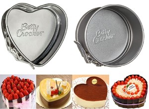 mini heart cake tin