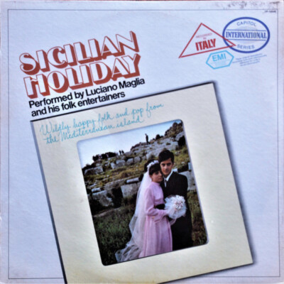 Luciano Maglia e il suo Complesso Sicilian Holiday NEAR MINT Capitol Vinyl LP