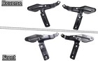 Mopar 68078242AA 68078243AA Left Right Trailer Tow Mirror Brackets 2010-2018 Ram