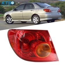 Outer Tail Light Left Driver Side For Toyota Corolla 2003-2008 Rear Brake Lamps