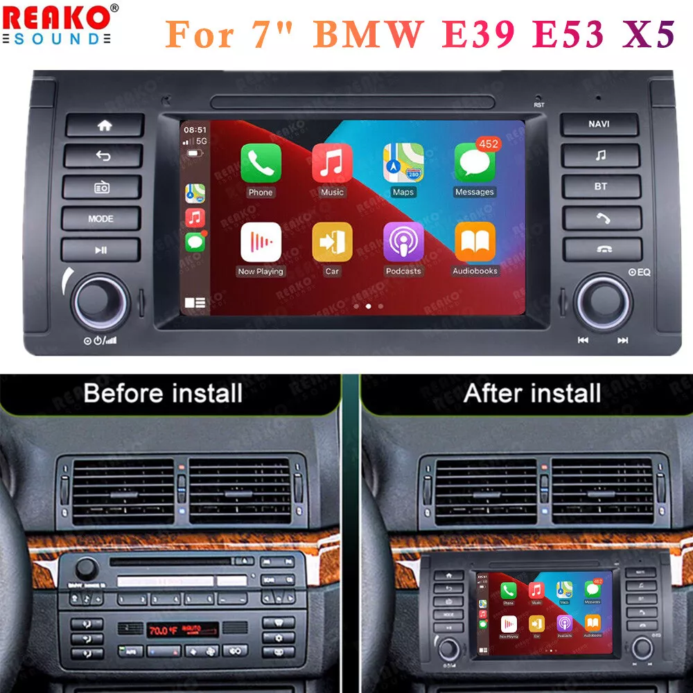 7 INCH Android Car Stereo Multimedia Player for BMW E39 E53 M5 1995 - 2003  Carplay Car Autoradio Video GPS Navigation Wifi EQ - AliExpress