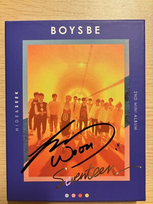 SEVENTEEN　BOYS BE　全員サイン入り Seventeen [BOYS BE] All Member Autographed Signed Album