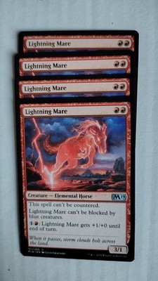 Lightning Mare (151) x4   Core Set 2019   MTG Magic the Gathering