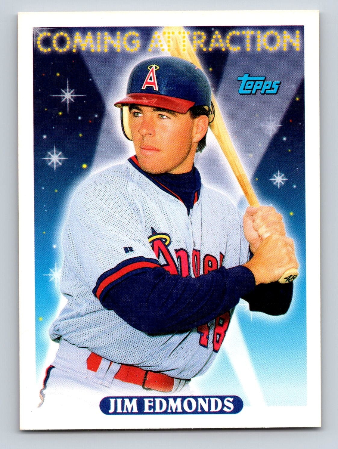 1993 Topps Jim Edmonds #799 Los Angeles Angels