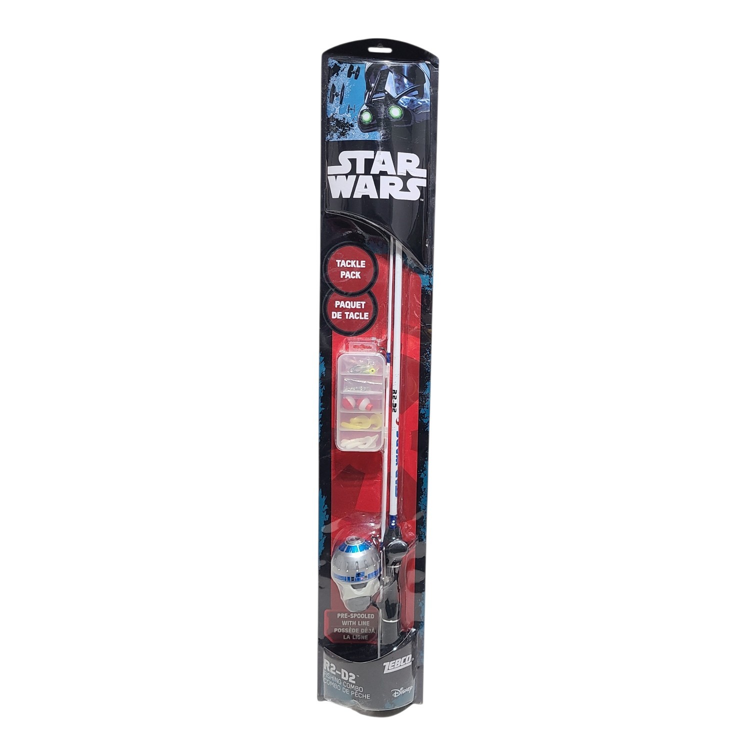 Zebco Disney Star Wars R2-D2 Rod Reel Combo - Unopened Box