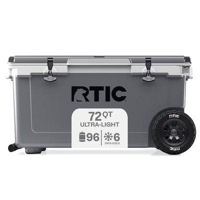 RTIC Outdoors Ultra Light White Grey 72 Quart(s) Hard Insulated Wheeled Chest co