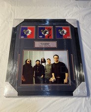 DAVE MATTHEWS BAND SIGNED AUTOGRAPH CRASH CD FRAMED PSA COA CARTER STEFAN BOYD