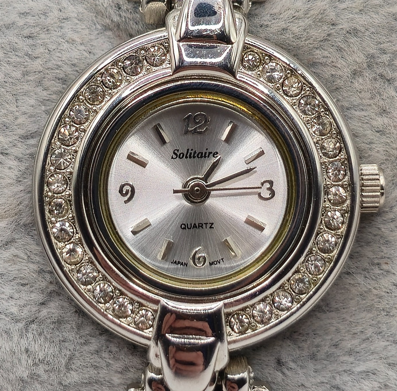 Solitaire Woman’s Interchangeable Bezel Quartz Si… - image 5