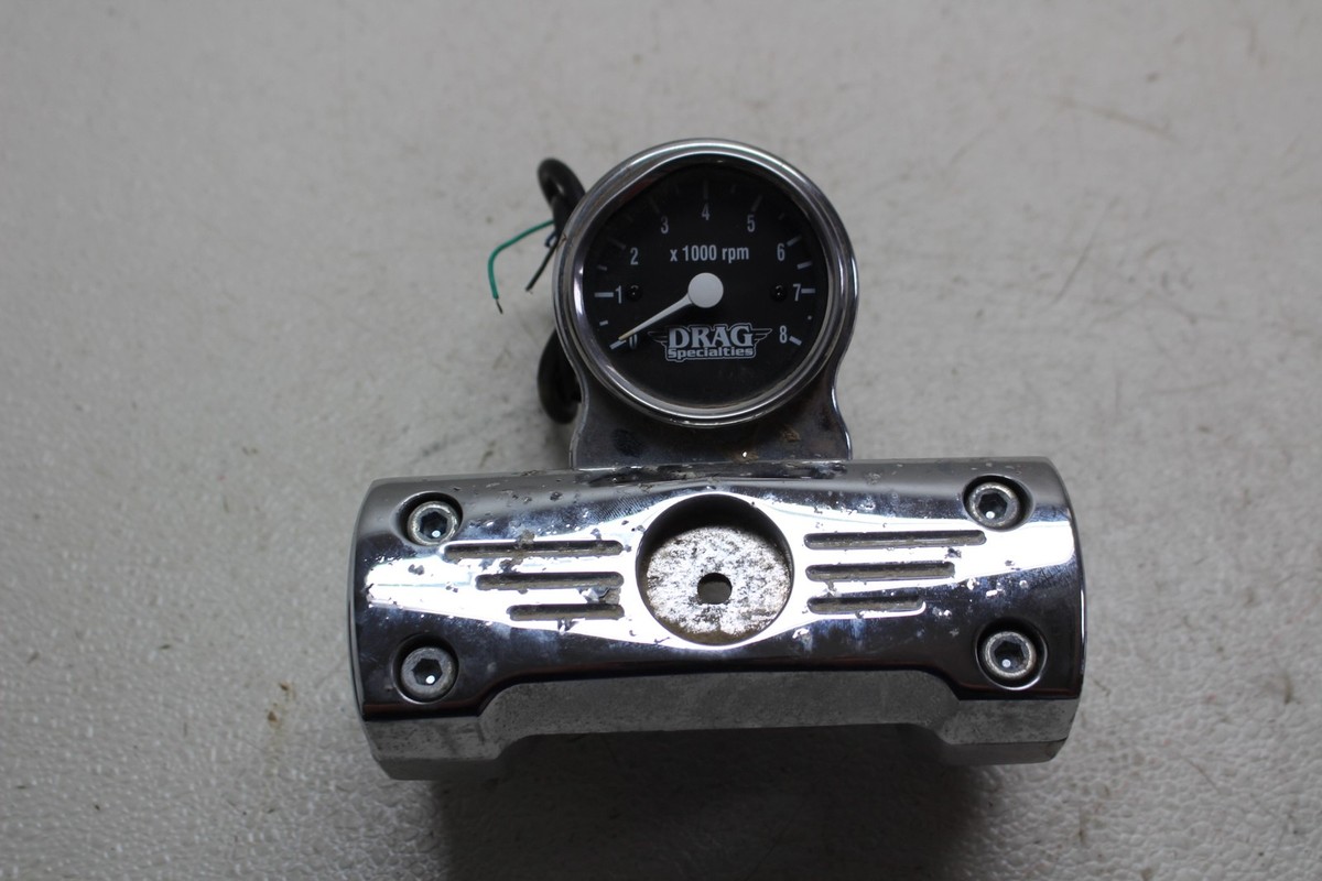 鈴木 2002-2008 Honda Vtx1800r Drag Specialties Gauge Tach Risers | eBay