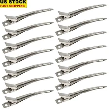 Duck Bill Hair Clips 24pcs Sturdy Metal Sectioning Clips Styling Curls New