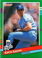 Robert Kevin Appier K.C Royals 740 Donruss 1990 Baseball Card