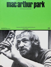 MacArthur Park Sheet Music Richard Harris Jimmy Webb 1967 Pop Hit Song