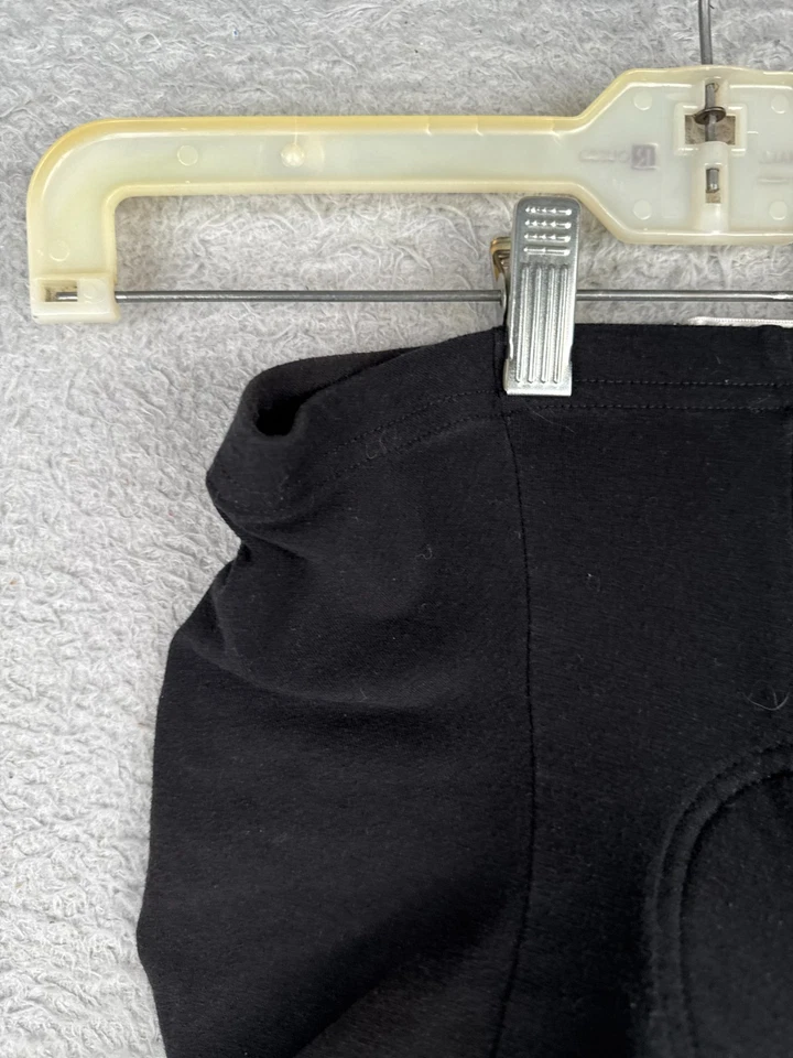 Pantalones Cortos de Ciclismo VINTAGE Perla Izumi Para Mujer Pequeños Negros Algodón Mezcla Spandex Almohadilla Foto 4 de 4