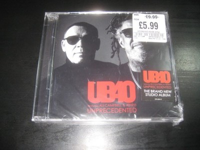 UB40 Featuring Ali Campbell & Astro '' Unprecedented '' CD auf 	UMC   074 604-0