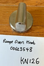 Thermador Gas Range Control Knob 00623548 in Stainless Steel KN126