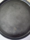 VINTAGE WAGNER SIDNEY O A ARC LOGO CAST IRON SKILLET NO. 8 SHALLOW