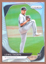 Lewis Thorpe RC #209 2020 Panini Prizm Silver Prizm-1280