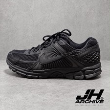 Nike Zoom Vomero 5 Triple Black Men's Size 9.5 Pre-Owned Running Shoes No Box