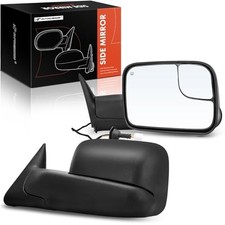 Towing Mirrors Compatible with Dodge Ram 1500 1998-2001, Ram 2500 1998-2002,