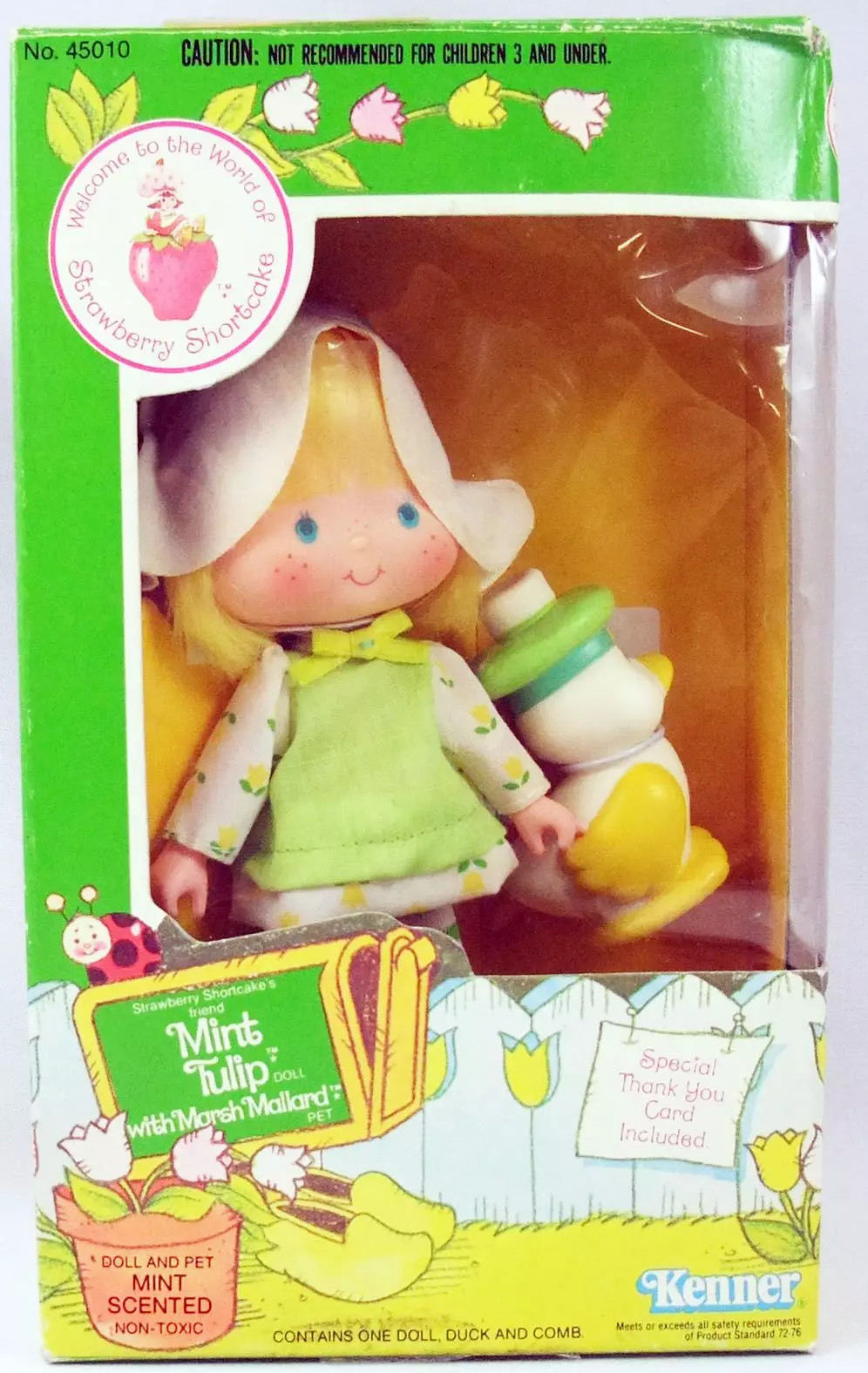 Charlotte aux Fraises Mint Tulip jouet miniature durable pour éviter la casse