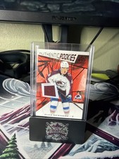 2021-22 Upper Deck SP Game Used  Authentic Rookies Alex Newhook #135 Red Jerseys